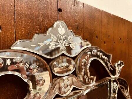 Antique Venetian mirror