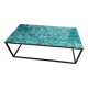 Contemporary ceramic tile table