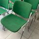 Set of 4 Green DSC106 Giancarlo Piretti chairs by Castelli