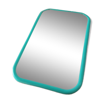 Petit miroir barbier turquoise