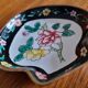 Petite coupelle ancienne en émaux de Canton