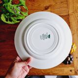 Set of 12 flat plates with slight defects Saint Amand 1932