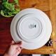 Set of 12 flat plates with slight defects Saint Amand 1932