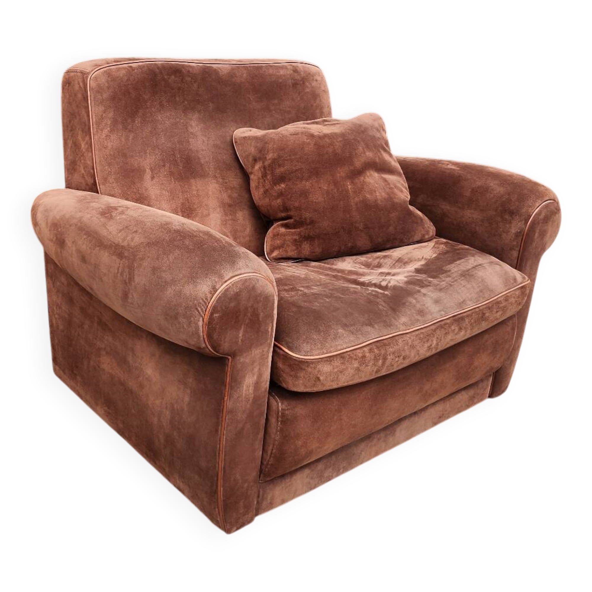 Baxter - Mickey Extra Armchair in Suède