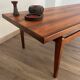Scandinavian rosewood coffee table