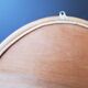 60 rattan mirror