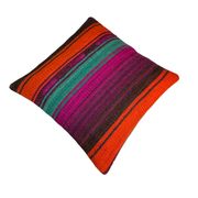 Vintage turkish kilim cushion cover 40 x 40 cm