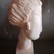 Bust woman terracotta - Inspiration Modigliani