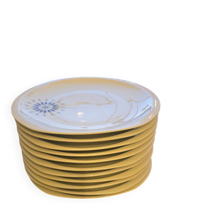assiettes porcelaine