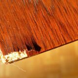 Walter Wirz U-Form teak shelf for Wilhem Renz - 100 cm