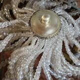 Large ceiling light Demi Montgolfière in bronze with 5 lights - 19th century period