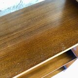 Vintage stand-pedding, Scandinavian style shelf by Herbert Gibbs, circa 60