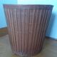 Wicker or rattan wastepaper basket, basket or plant pot