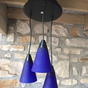 Suspension in frosted glass