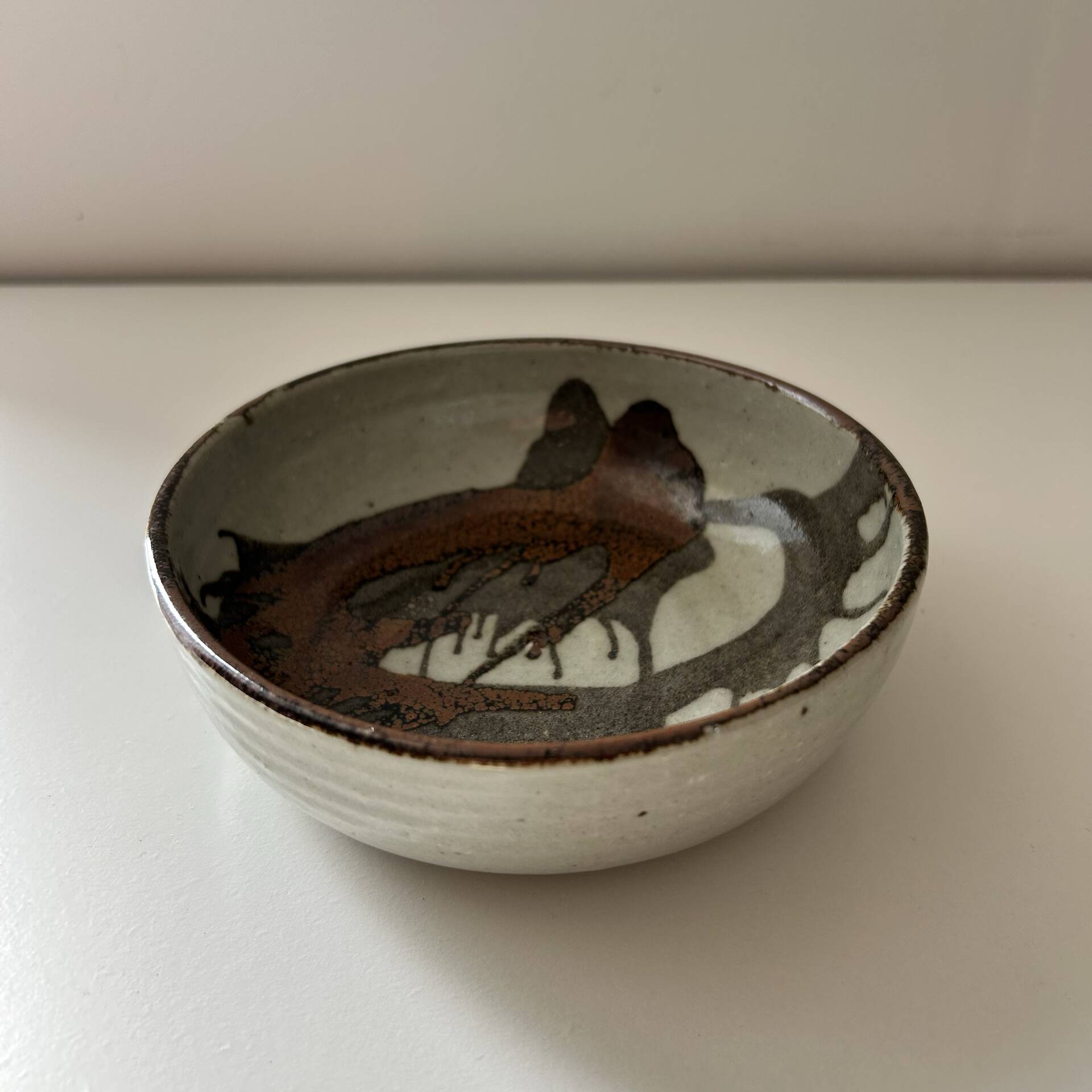 Japanese bowl signed