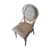 Chaise en rotin vintage