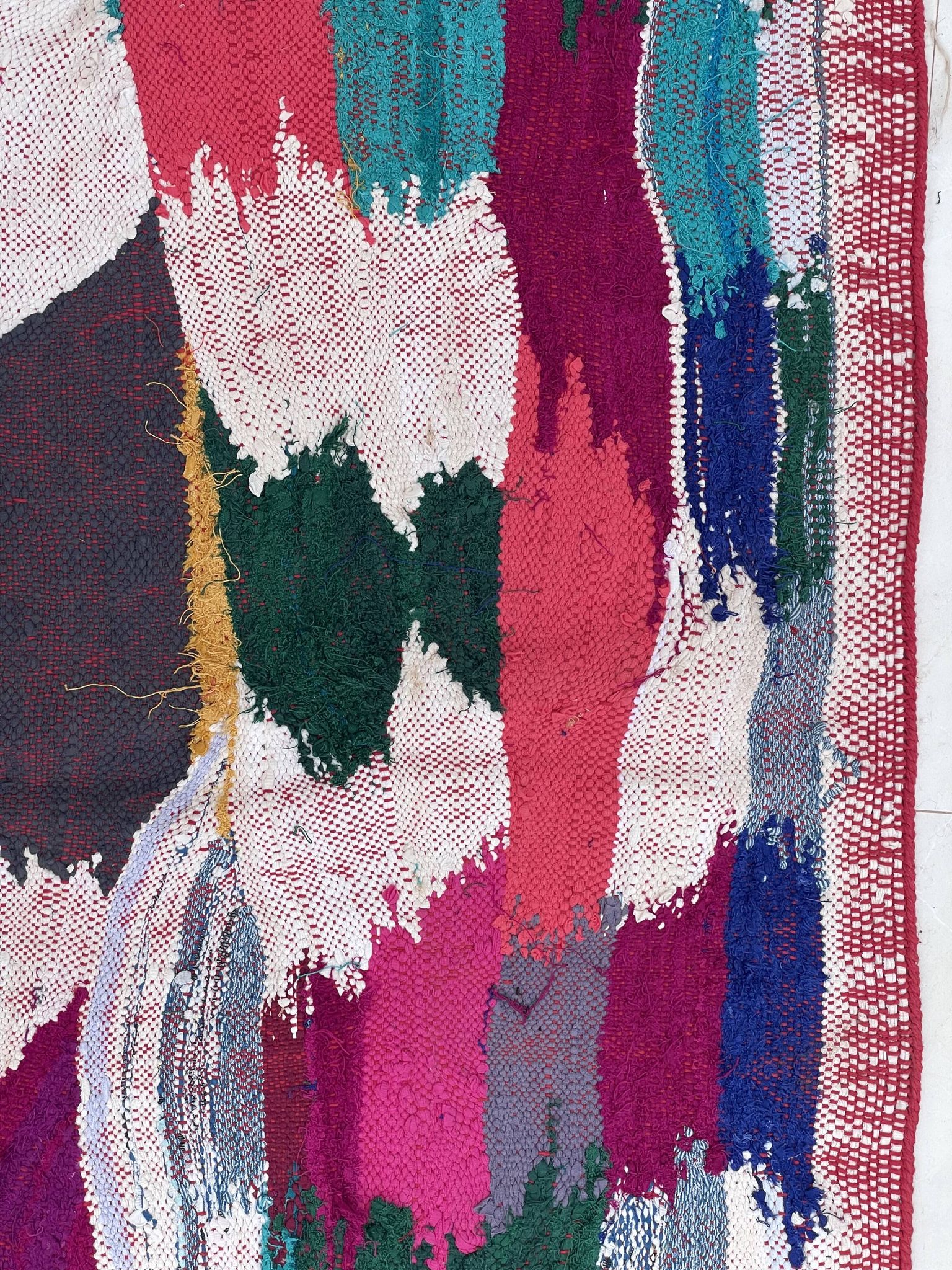 Tapis boucherouite 53x88cm