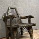 Rajasthan 19th century: Child's armchair / primitive art around 1860-1880