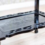 Antique Side Table with Ceramic Top, 1890s