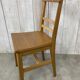 Mismatched bistro chairs x4