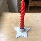 Ceramic star candle holder