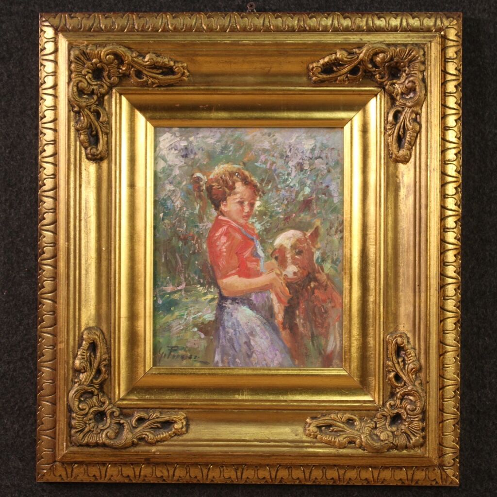 Signed painting from the 20th century