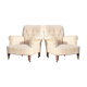 Lot 2 armchairs English / Vintage toad