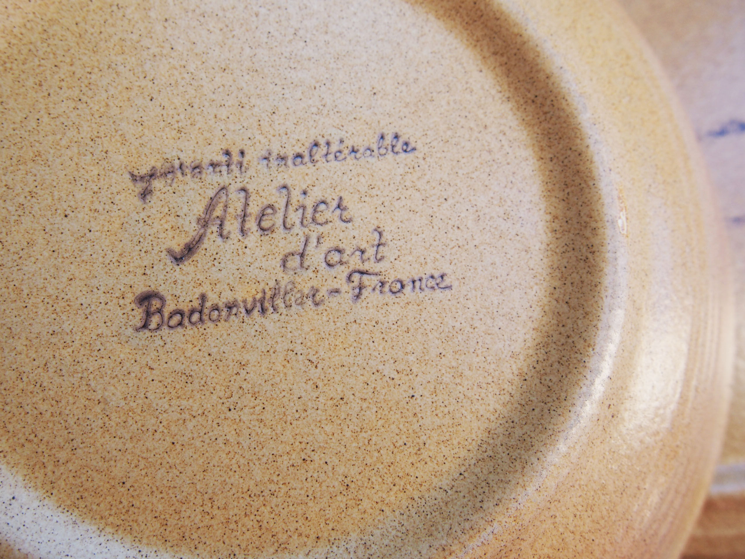 4 Badonviller sandstone plates