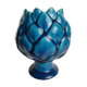 Blue ceramic vase