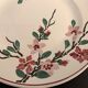 5 assiettes à dessert Digoin Sarreguemines, modèle Aigues Vives, 1940