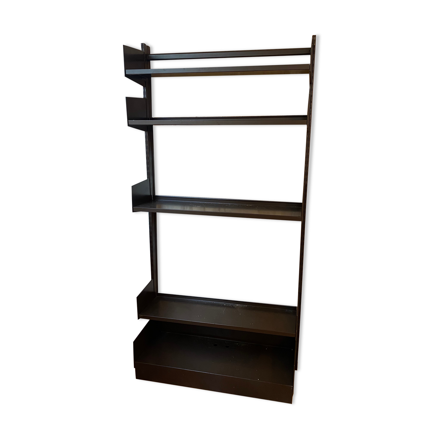 Modular metal bookcase Lips Vago / Seccose Congresso 1970