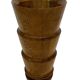 Vintage umbrella holder wooden basket storage 1960 minimalist design