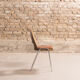 Set of 4 Jomain Baumann chairs, seat in imitation leather cognac, circa 1960
