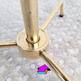 Vintage tripod pedestal table side table 1970