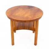 Art Deco round table from around 1950, Poland. After renovation.