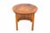 Art Deco round table from around 1950, Poland. After renovation.