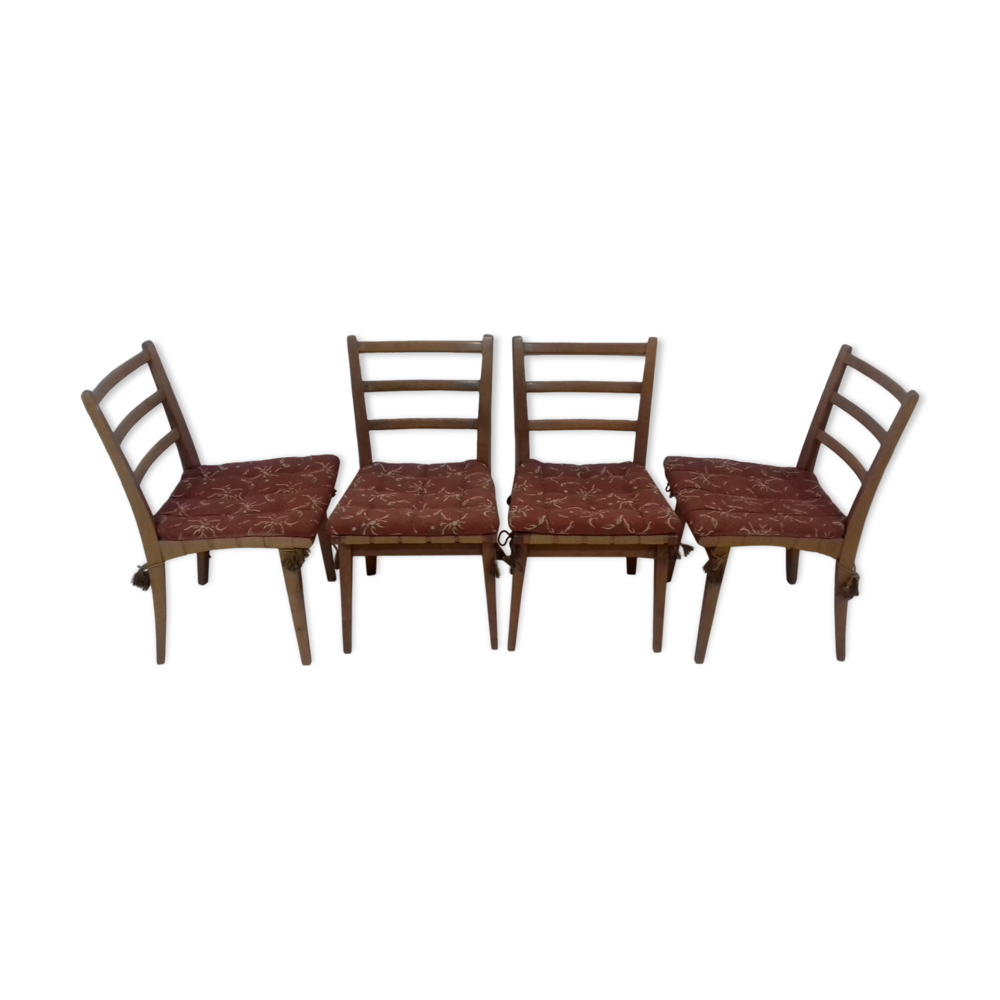 Set of four dining chairs by Jan Vaněk,  1955