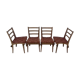 Set of four dining chairs by Jan Vaněk,  1955