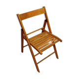 Beech folding chair