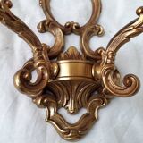 Bronze wall light