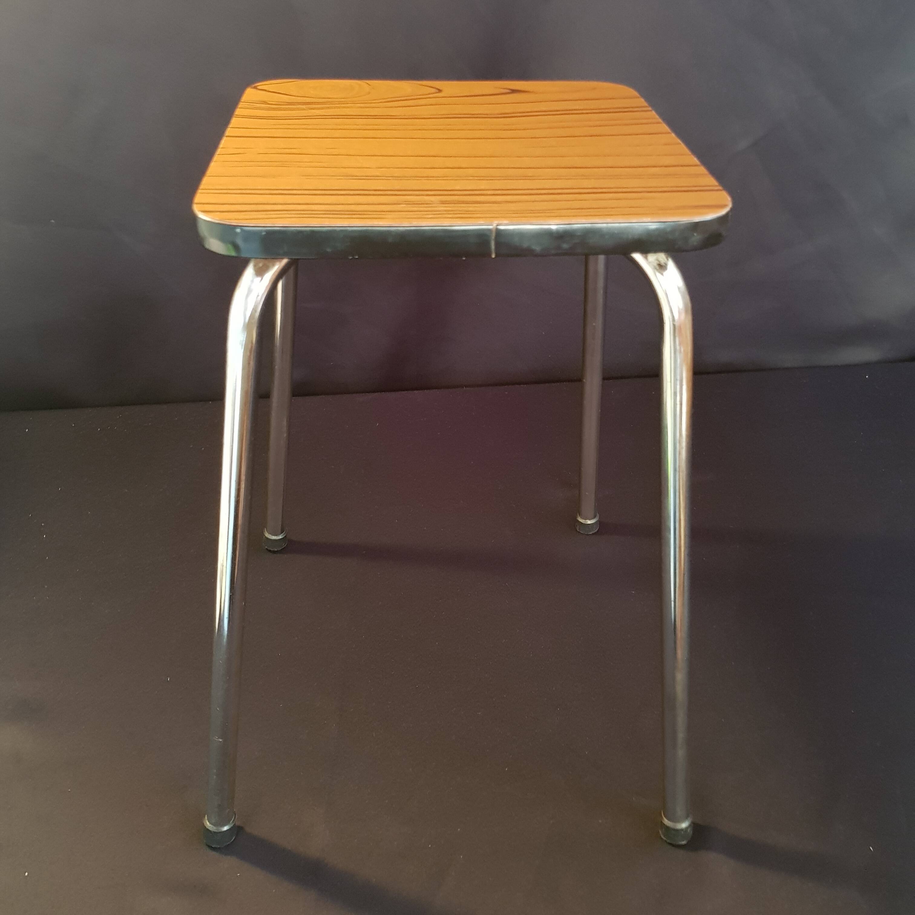 Vintage formica stool
