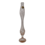 Old Arques crystal soliflore vase "Iris"