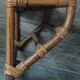 Vintage rattan shelf