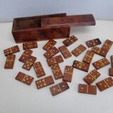 Game of dominoes and its box- vintage