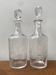 Pair of Napoleon III engraved decanters