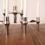 Set of three Nagel candlesticks from the 70s