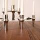 Set of three Nagel candlesticks from the 70s