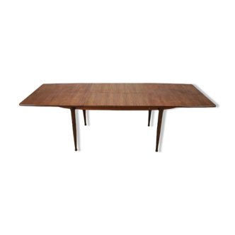 Dining table scandinavian in teak 1960s