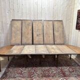 Table ovale en merisier 25 personnes