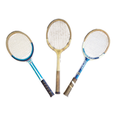 Lot 3 raquettes de tennis vintage en bois